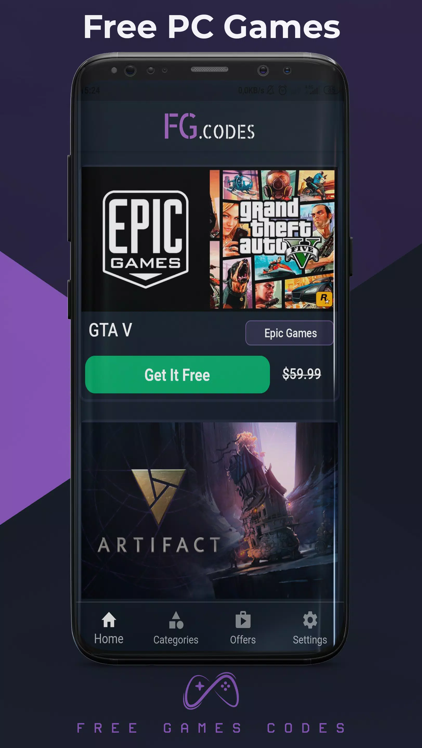 PC Games Alerts on Steam, Epic স্ক্রিনশট 0