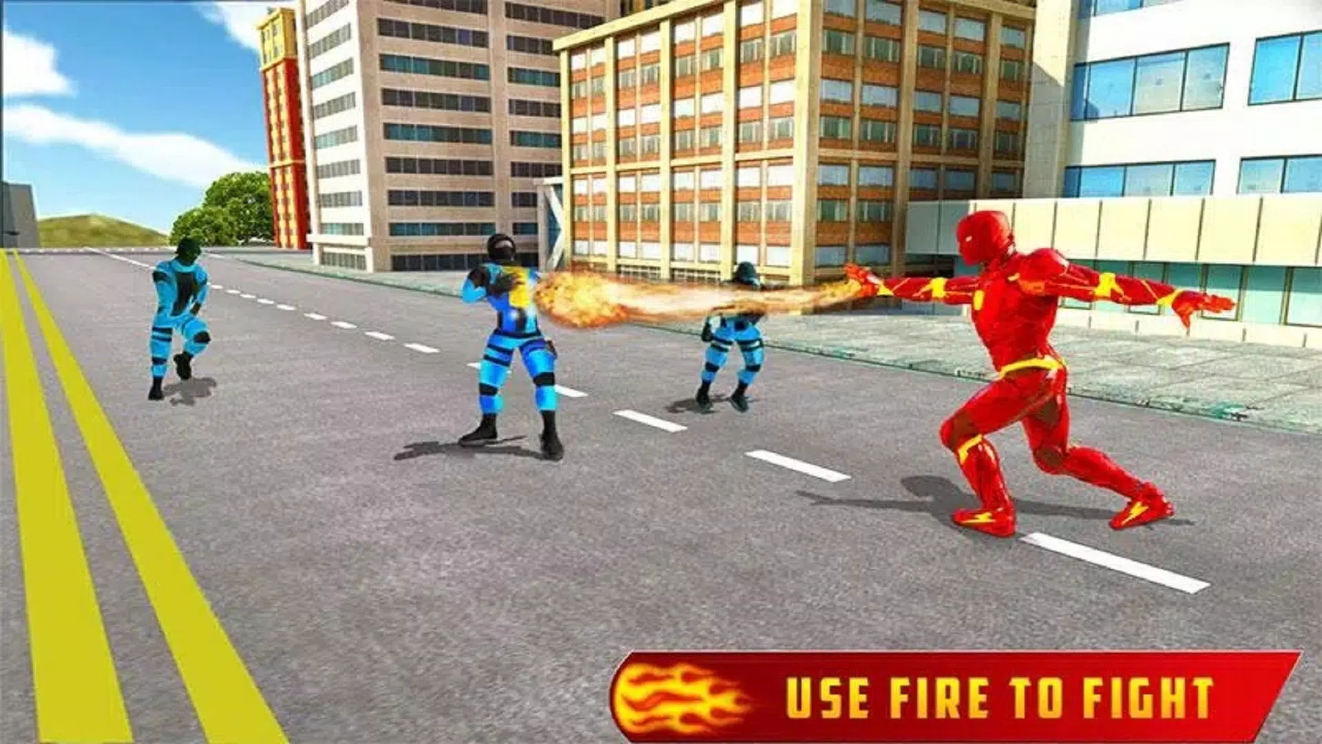 Fire Hero Robot Transform Game 螢幕截圖 3