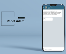 Schermata Talk to the talking robot Adam 0