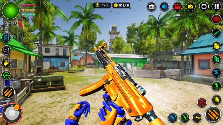 Counter terrorist robot game Captura de pantalla 0