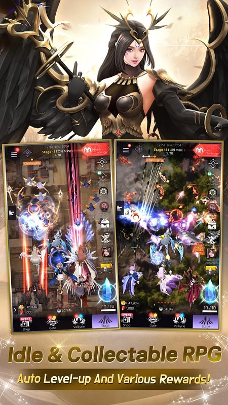 Valkyrie Rush: Idle & Merge 스크린샷 0