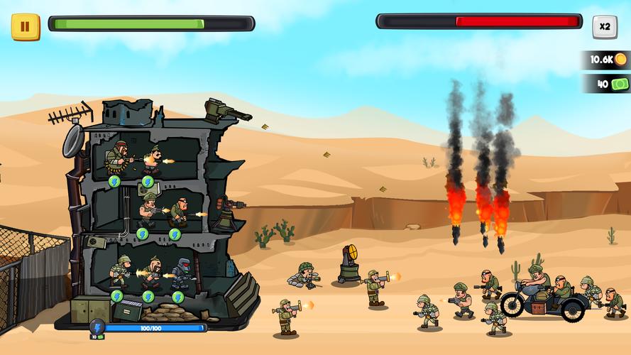 World War Army Defense: TD WW2 Tangkapan skrin 2