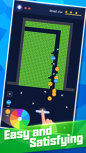 Break Bricks - Bricks Breaker Mod 螢幕截圖 0