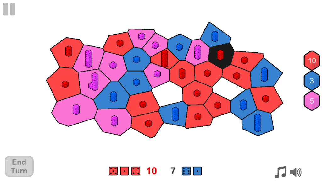 Dice Warfare Ảnh chụp màn hình 1