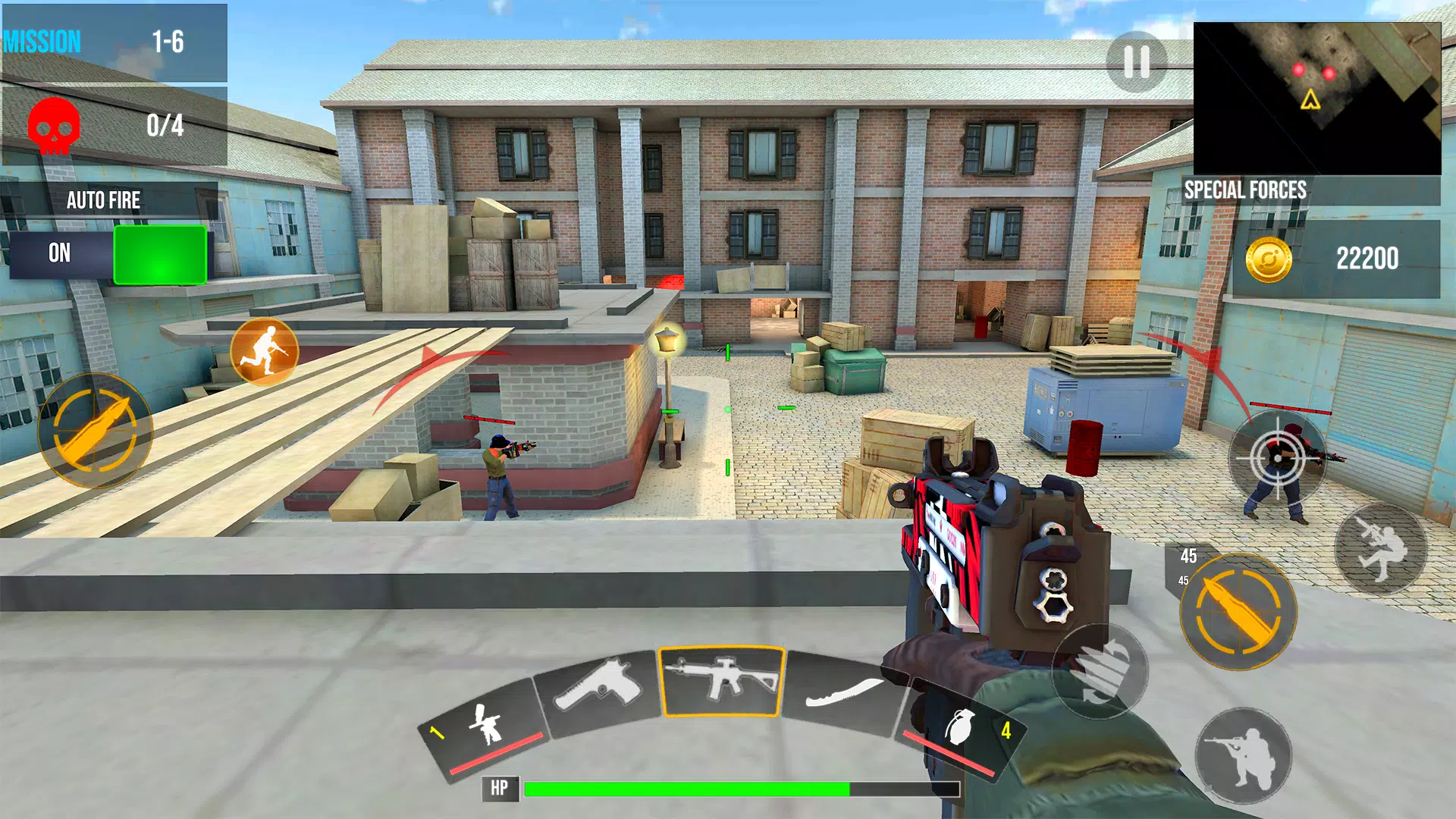 FPS Commando Strike 3D ภาพหน้าจอ 2