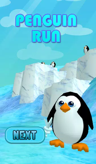 Penguin Run 3D 스크린샷 0