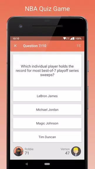 Fan Quiz for NBA स्क्रीनशॉट 0