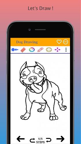 How to Draw Dog Step by Step Screenshot 3