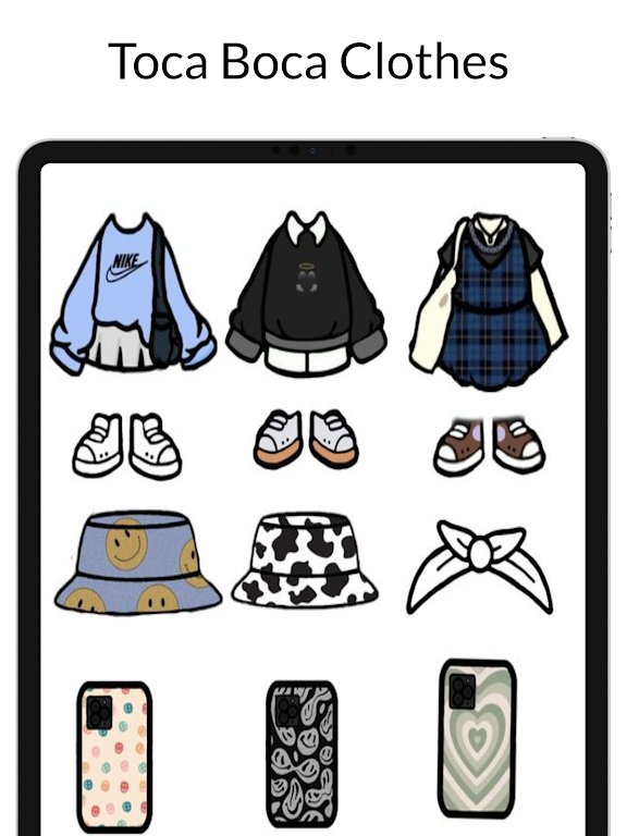 Toca Boca Clothes Ideas স্ক্রিনশট 1