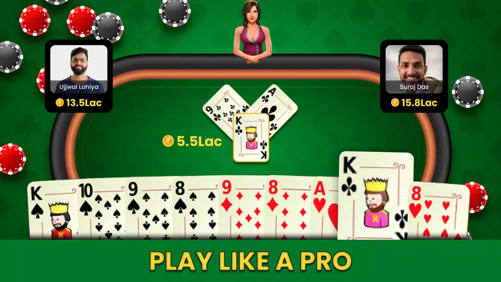 Card Game: 235 Do Teen Panch ภาพหน้าจอ 0