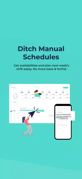 StaffAny Clock-In & Scheduling Captura de pantalla 0