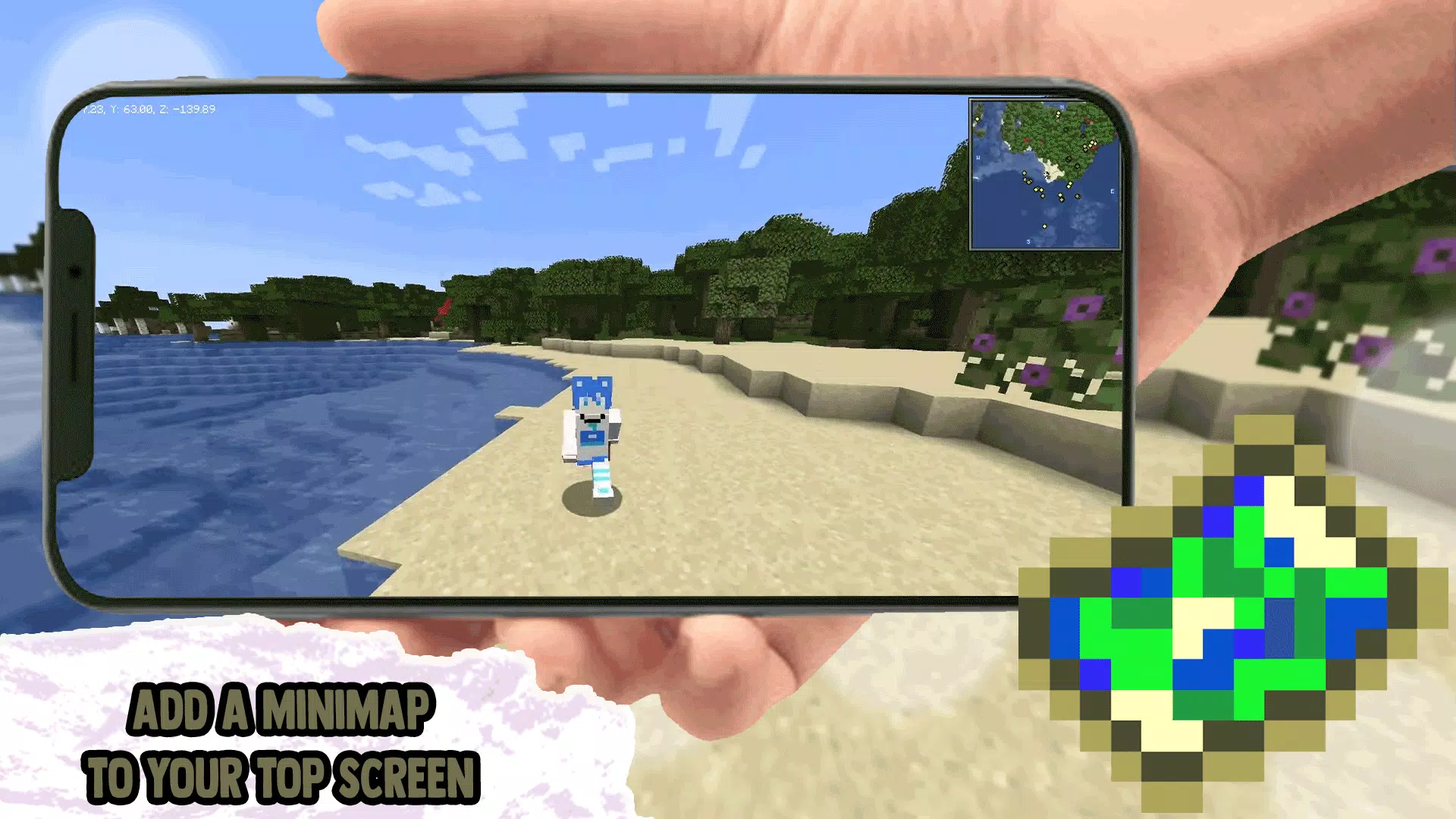 Minimap Mod Addons for MCPE Tangkapan skrin 3