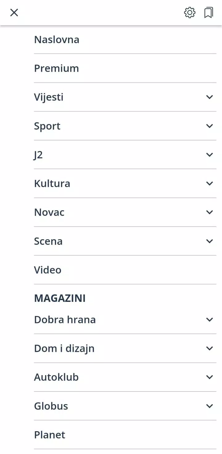 Jutarnji list Captura de pantalla 2