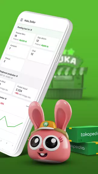 Tokopedia Seller 螢幕截圖 1
