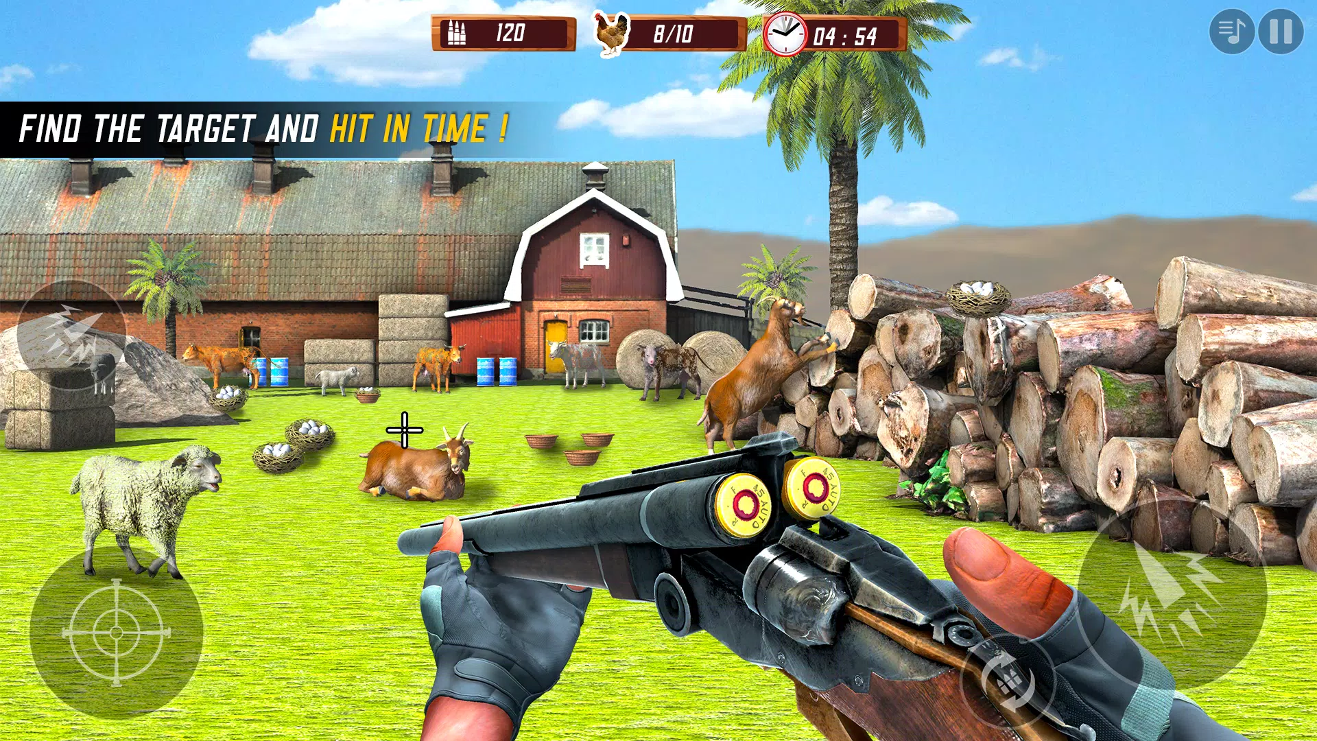 Chicken Shooting 3D Hunt Games Screenshot 2