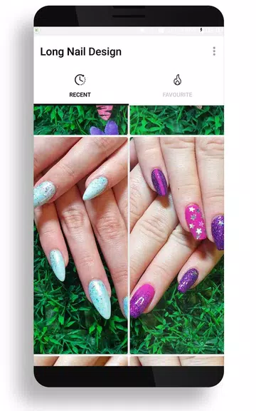 Long Nail Design Tangkapan skrin 0