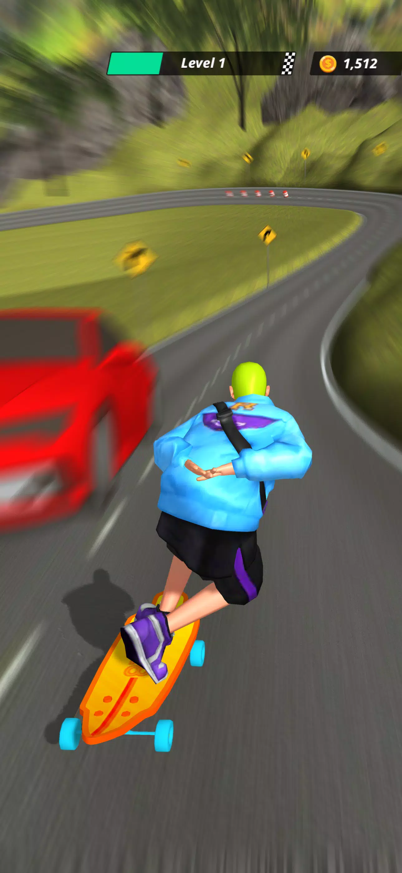 Downhill Racer Скриншот 0