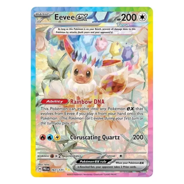 Eevee ex Card