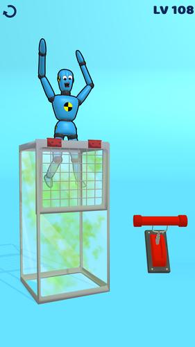 Puppet Bone Smashing Game Captura de tela 2