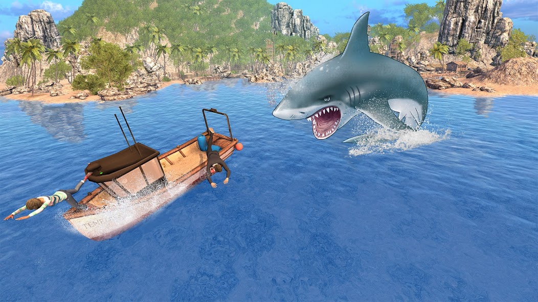 Angry Shark Games: Game 2024 Mod スクリーンショット 2
