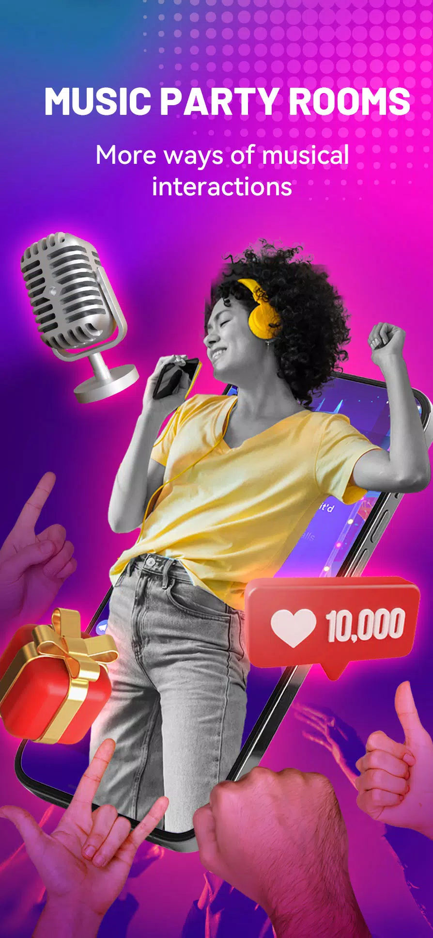 StarMaker: Sing free Karaoke, Record music videos ဖန်သားပြင်ဓာတ်ပုံ 2