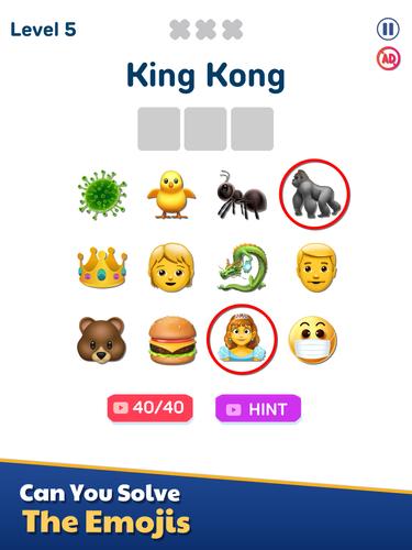 Emoji Quiz 螢幕截圖 3