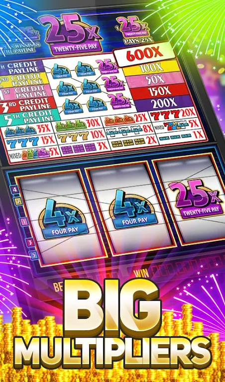 Big Jackpots Slots - Free Slot Casino स्क्रीनशॉट 1