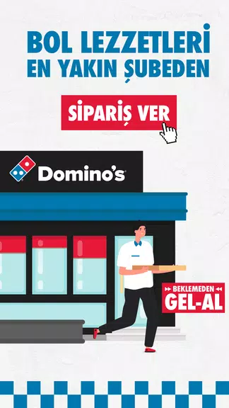Domino's Pizza Türkiye 螢幕截圖 1