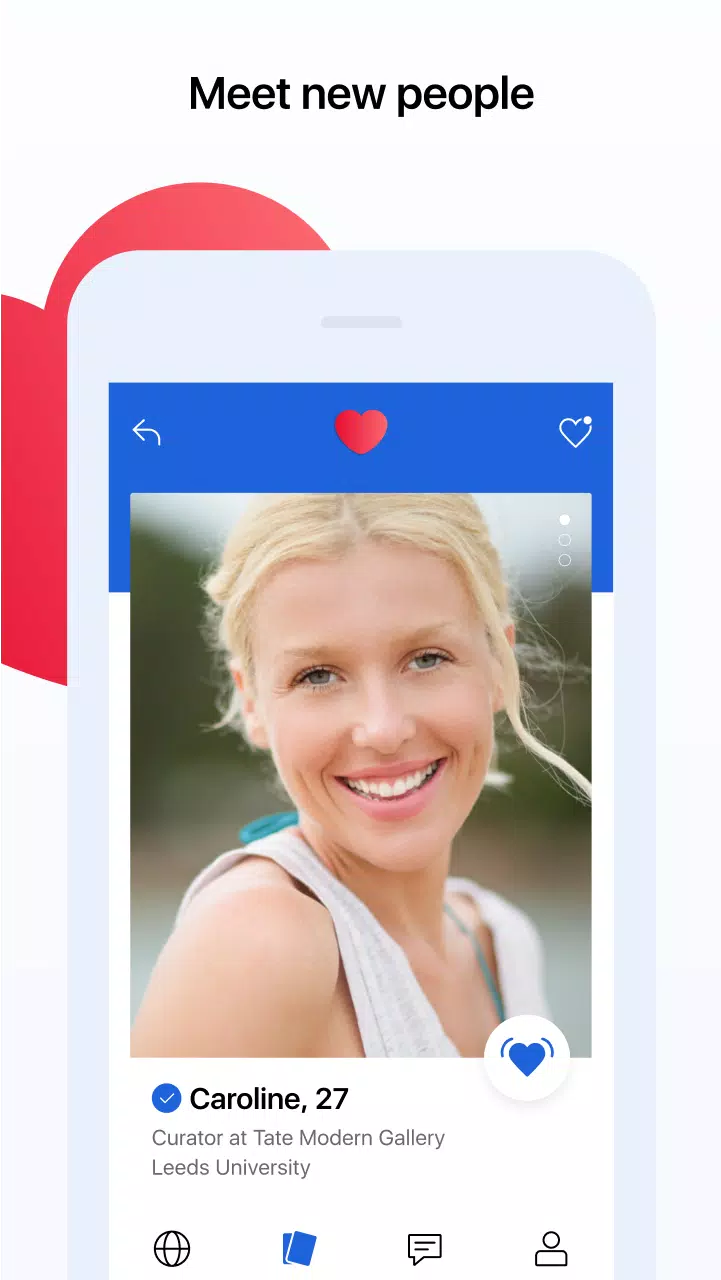 Chat & Date: Dating Made Simpl स्क्रीनशॉट 1