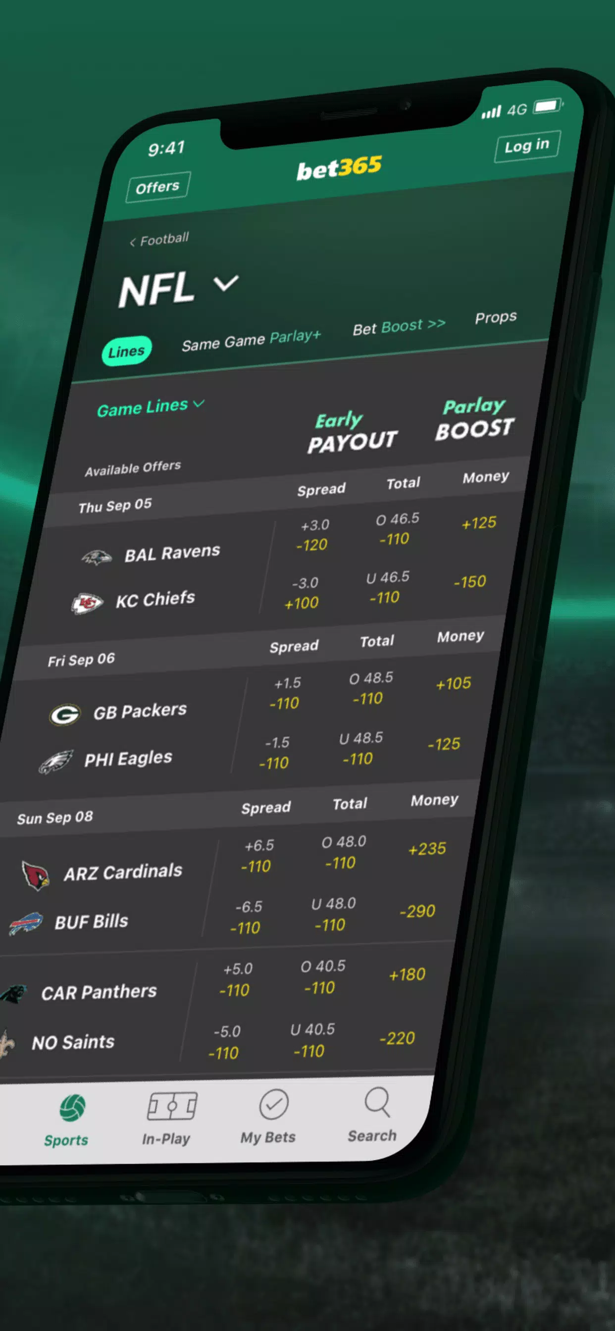 bet365 Screenshot 1
