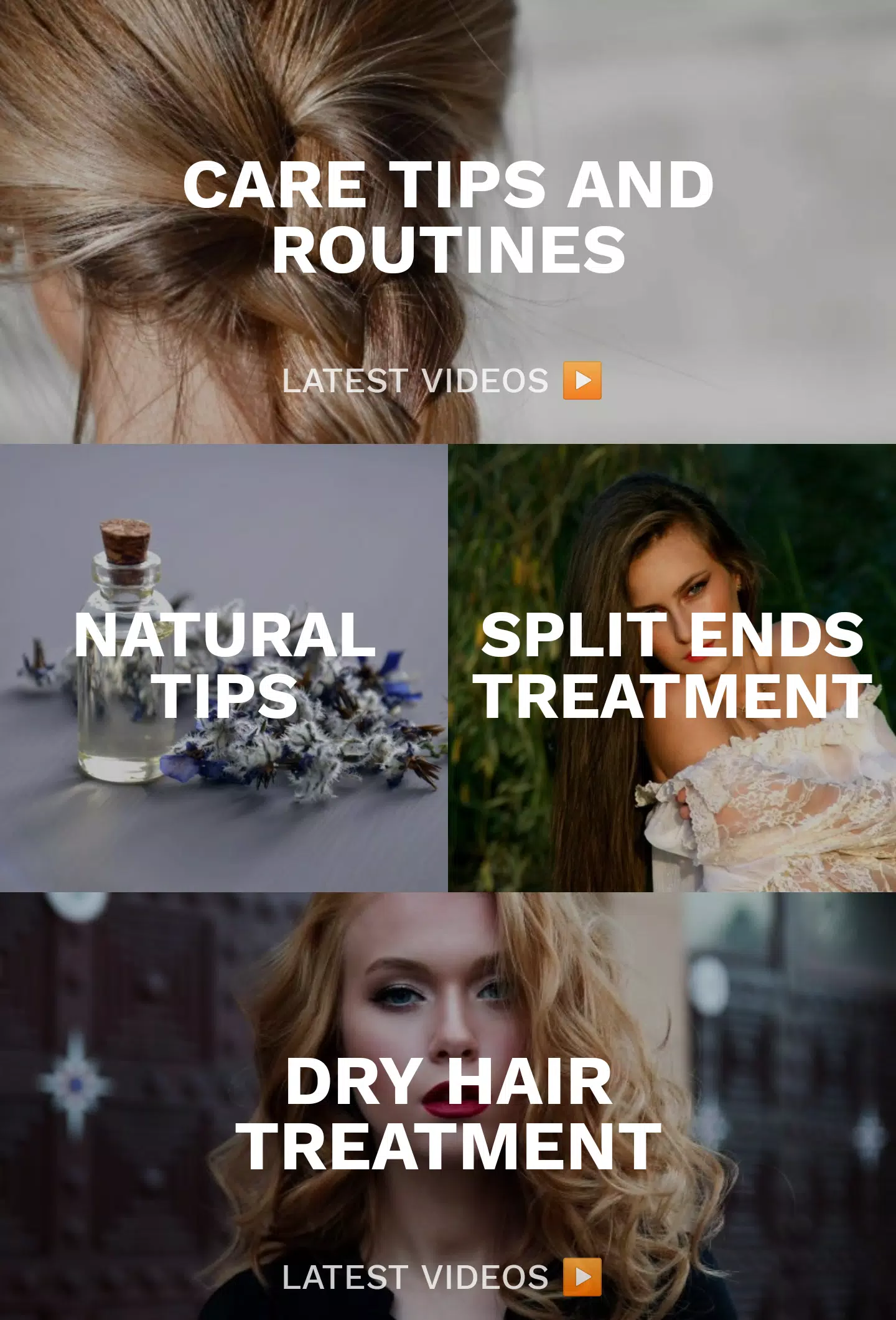 Haircare app for women Ekran Görüntüsü 3