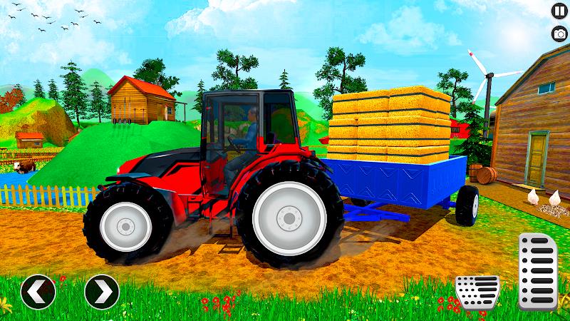 Farmer Tractor Farming Game 3D Screenshot 2