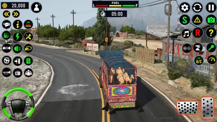 Animal Transport Truck Sim 3D Screenshot 3