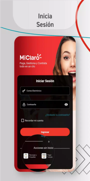 Mi Claro Captura de tela 0