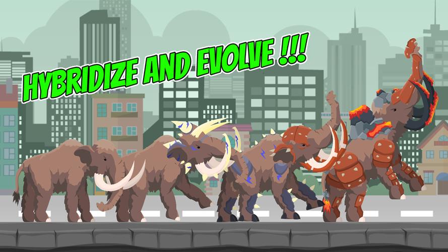 Hybrid Mammoth: City Rampage 스크린샷 2