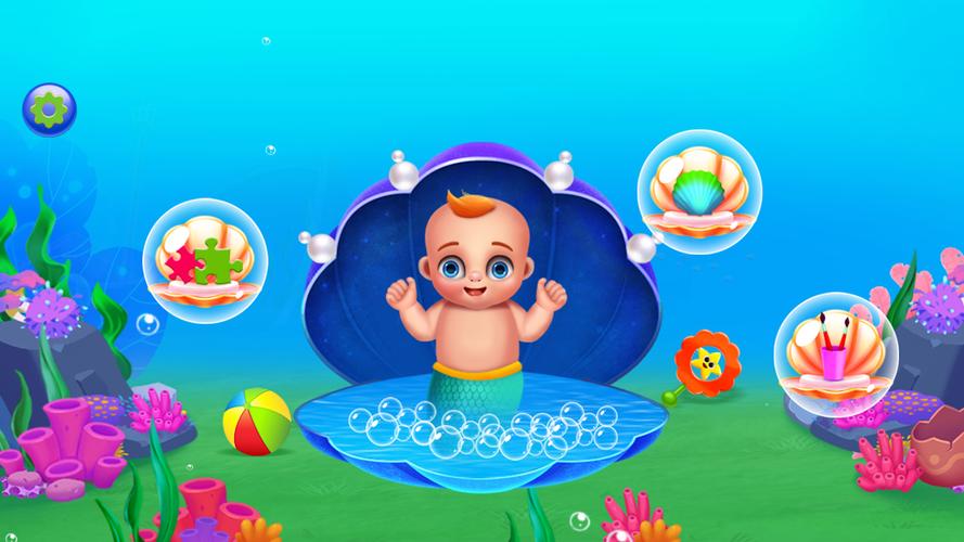 Pregnant Mermaid Mommy Salon Ekran Görüntüsü 0