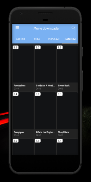 Movie Downloader 螢幕截圖 0