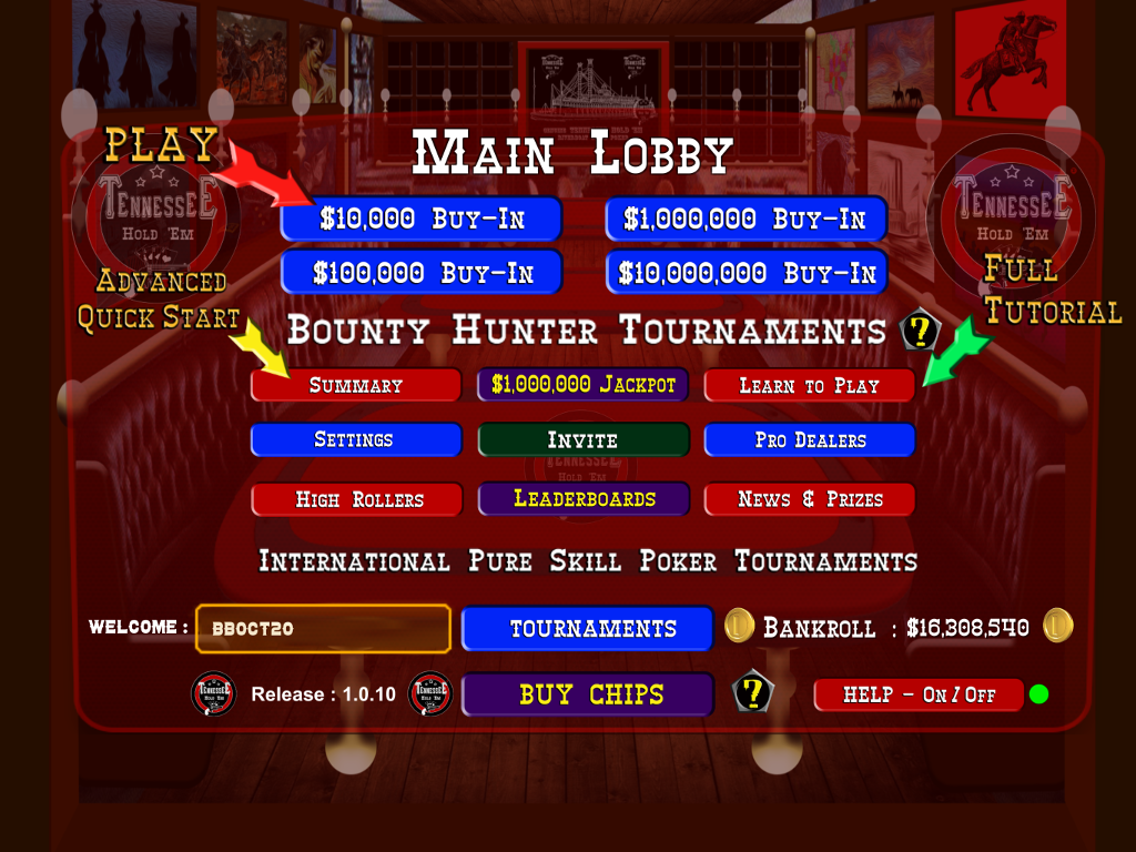 TENNESSEE HOLD ’EM - Skill Poker Tournaments Captura de tela 3
