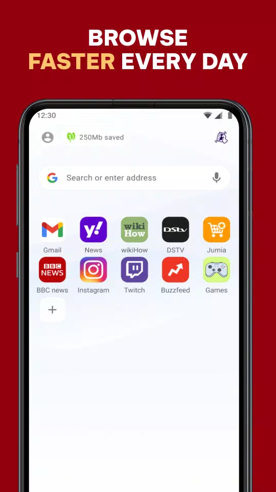 Opera Mini: Fast Web Browser Screenshot 0