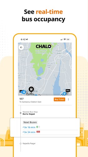Chalo - Live Bus Tracking App Schermafbeelding 2