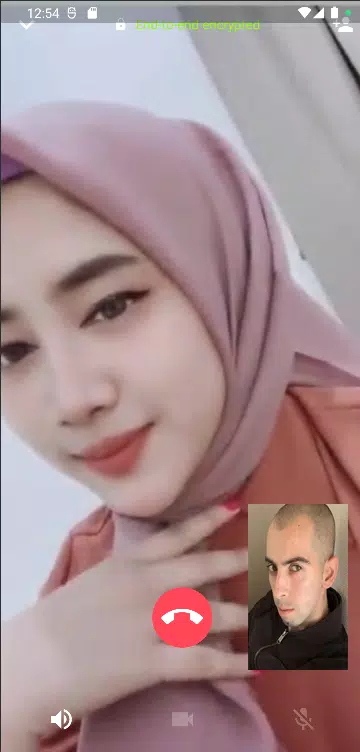 Fake Video Call Ukhti Cantik Captura de tela 0