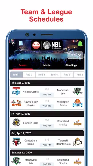 Tribe: Live Sports Scores 螢幕截圖 2