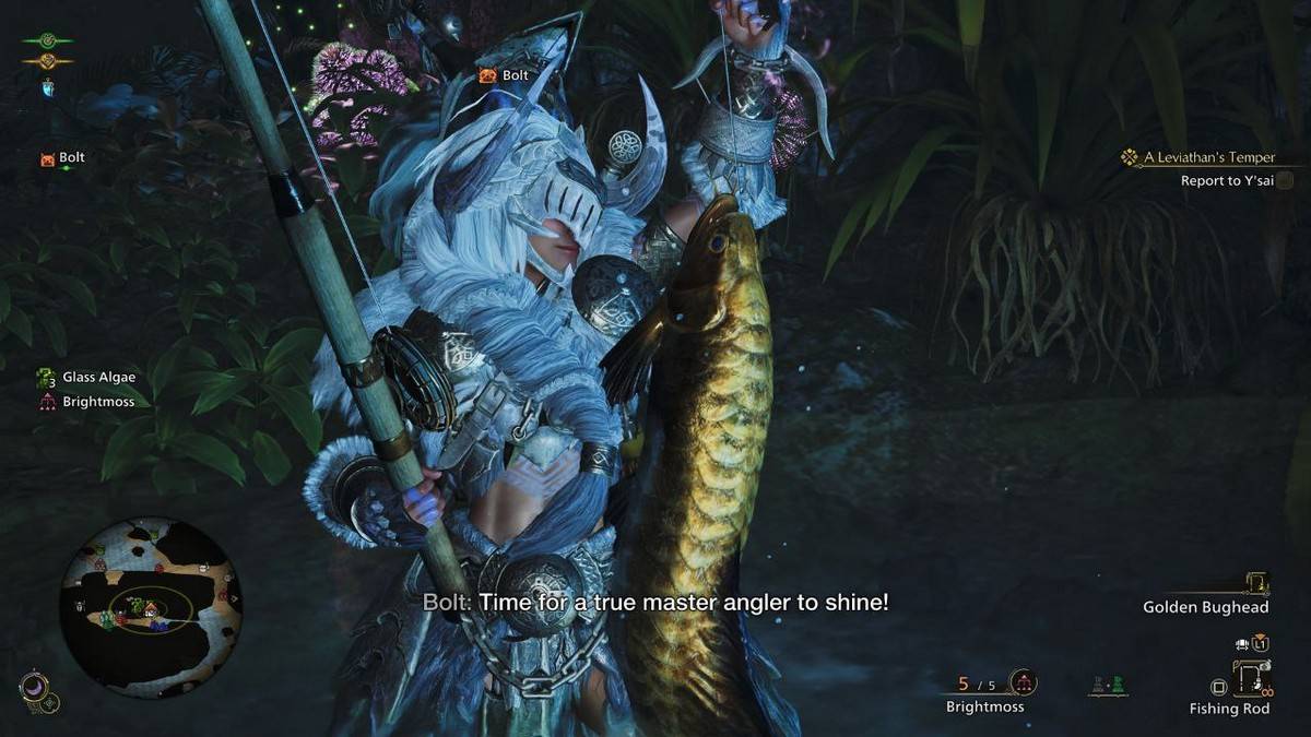 Come ottenere il mostro (calamaro) Hunter Trophievement in Monster Hunter Wilds Goldenfish