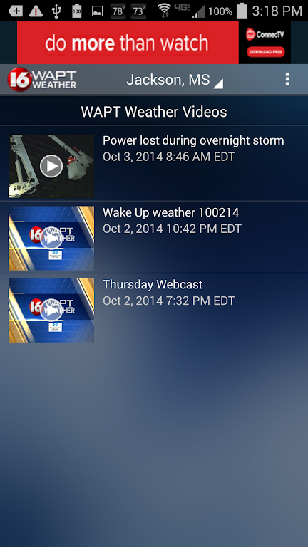 16 WAPT Weather スクリーンショット 3