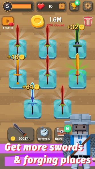 Merge Sword Mod Zrzut ekranu 1