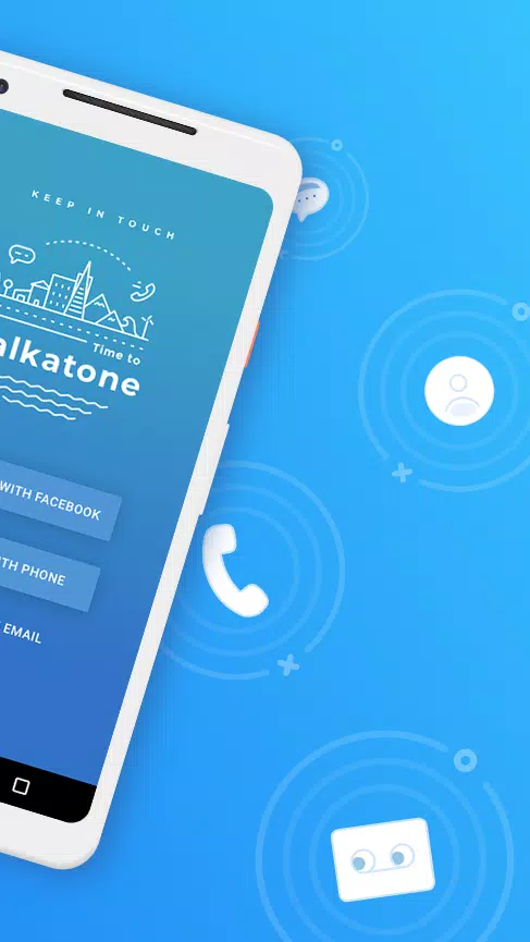 Talkatone ဖန်သားပြင်ဓာတ်ပုံ 1