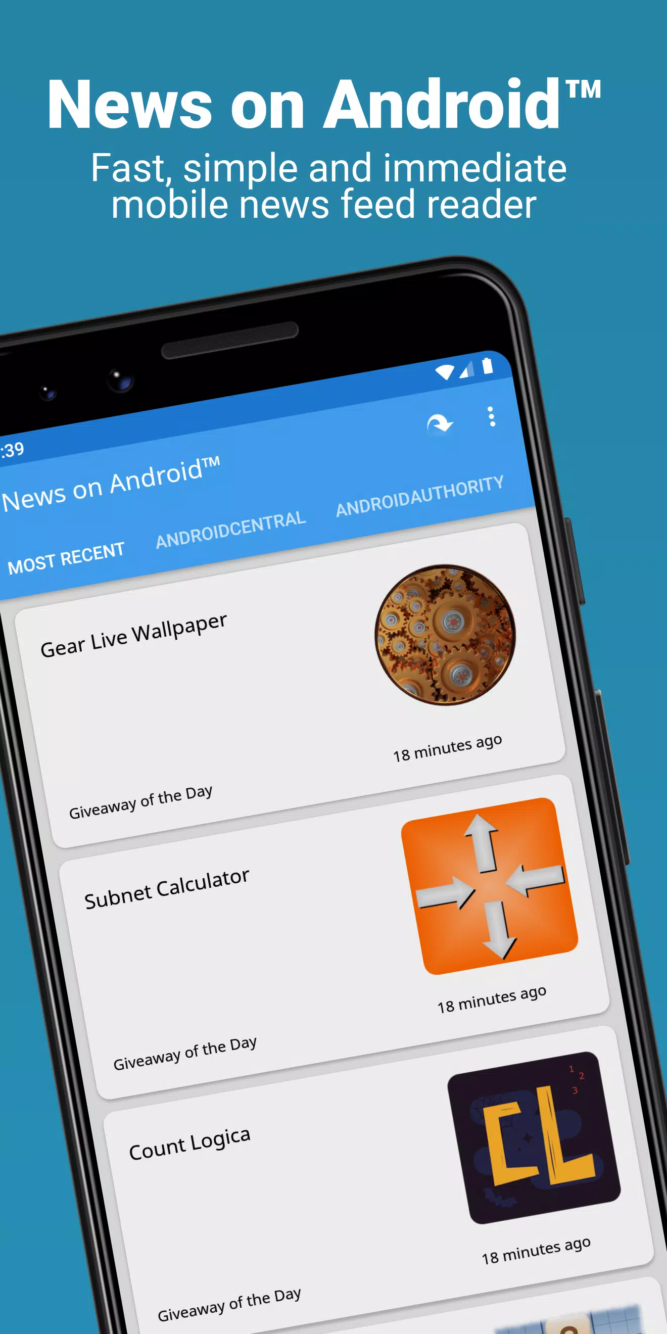 Новости на Android™ Скриншот 0