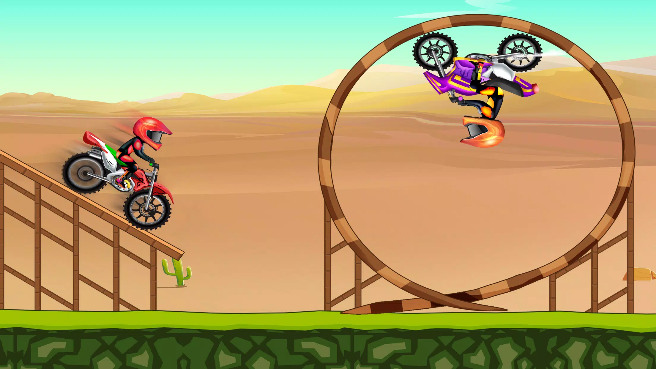 Moto Bike Stunt Race Ekran Görüntüsü 2