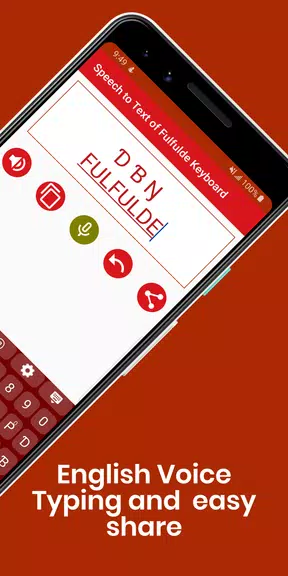 Fulfulde  Keyboard by Infra Capture d'écran 3