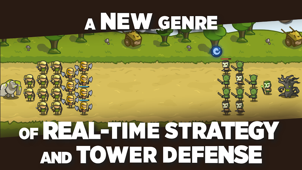 Schermata Tower Royale: Stick War Online 3